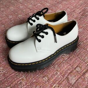 NEW Dr Martens 1461 Quad smooth leather platforms